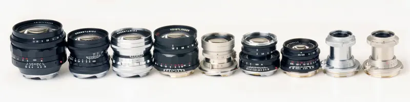 Voigtlander lens lineup